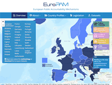 Tablet Screenshot of europam.org