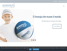 Tablet Screenshot of europam.it