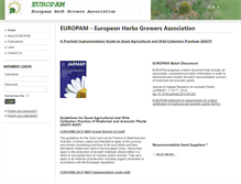 Tablet Screenshot of europam.net